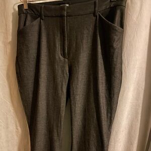 Express Womens Dark Gray Dress Pants